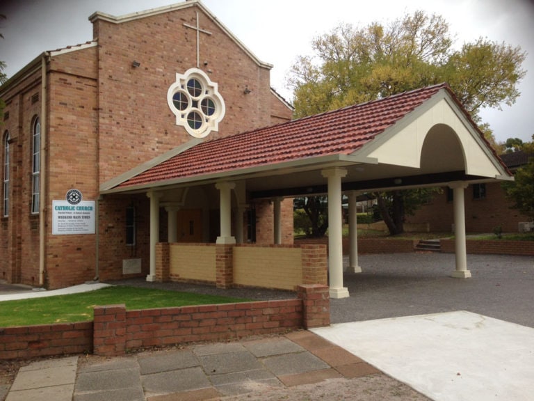 St Joseph’s Parish, Manjimup New Portico | Bunbury Catholic Diocese