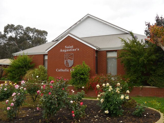 Saint Augustine's Catholic Church in Bunbury, Western Australia.
