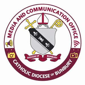 Media and communication office emblem of Bunbury Catholic Diocese.