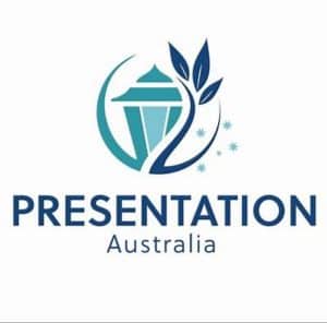 Bunbury Catholic Diocese logo with lighthouse and leaves for Australia.