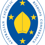 Bunbury Catholic Diocese emblem with stars and a boat symbol.