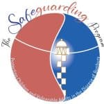 Safeguarding program logo for Bunbury Diocese focusing on protecting vulnerable adults and children.