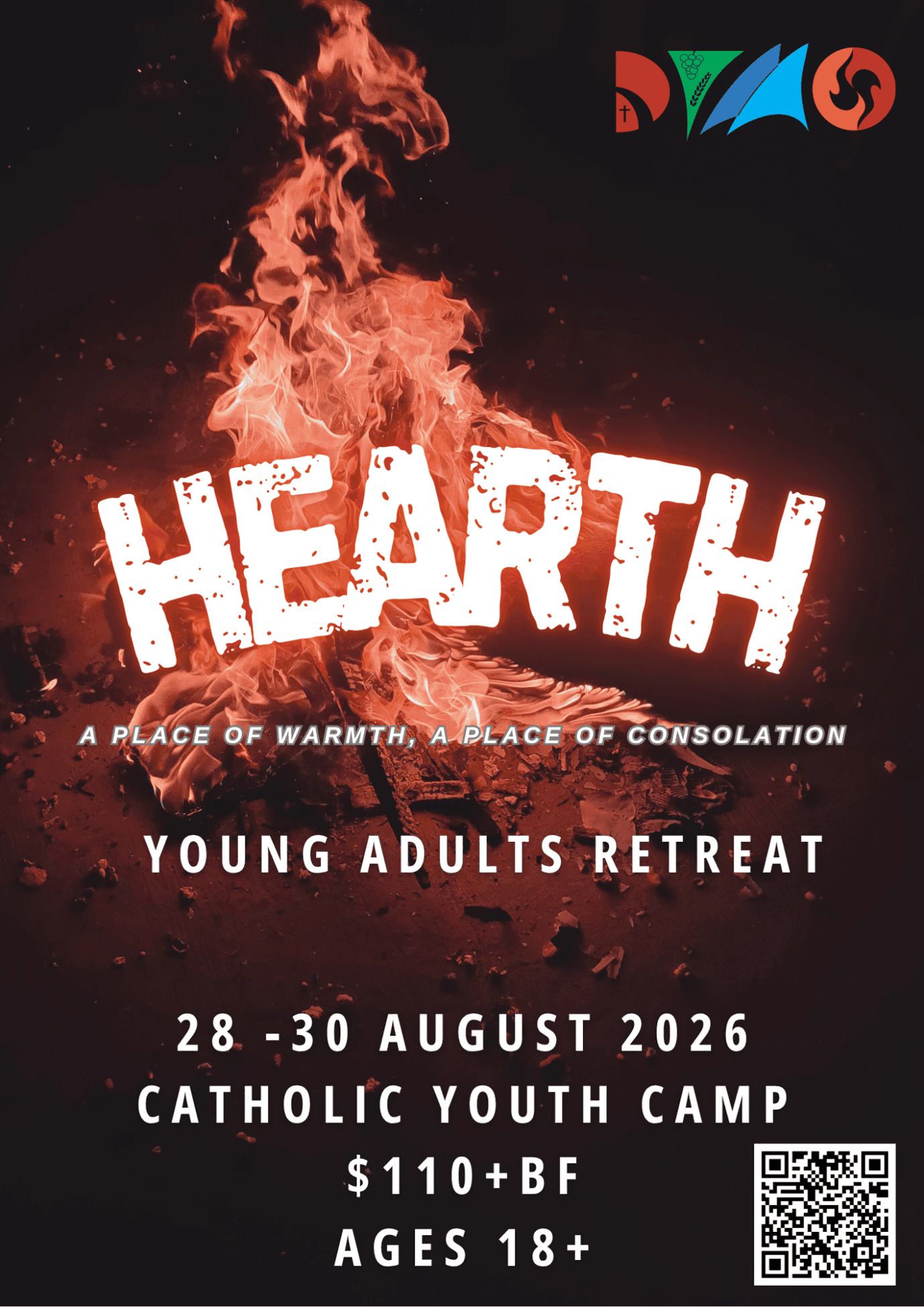 Hearth – Young Adults Retreat A place of warmth, a place of consolation